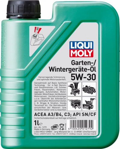 LIQUI MOLY Garten Wintergerate Oil 5W-30 1л